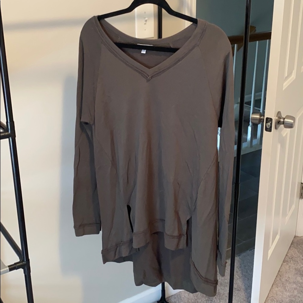Olive green sweater